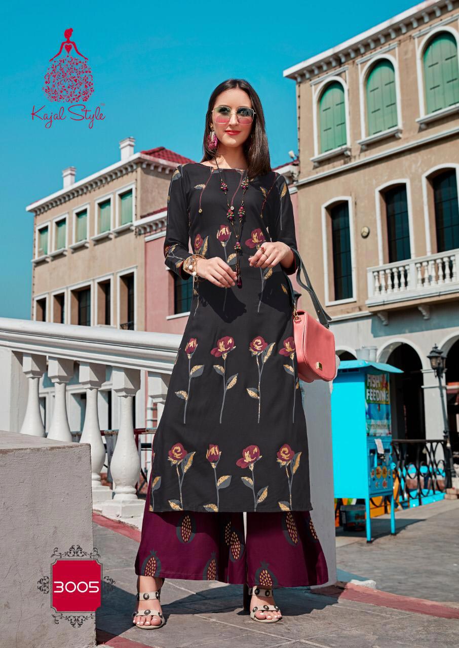 Fashion Biba Vol-3 Kajal Style Rayon Printed Kurtis Fashion Biba Vol-3 Kajal Style Rayon Printed Kurtis